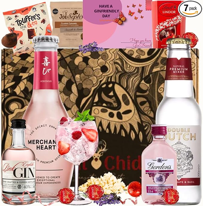 The Pink Gin and Tonic Gift Set Hamper