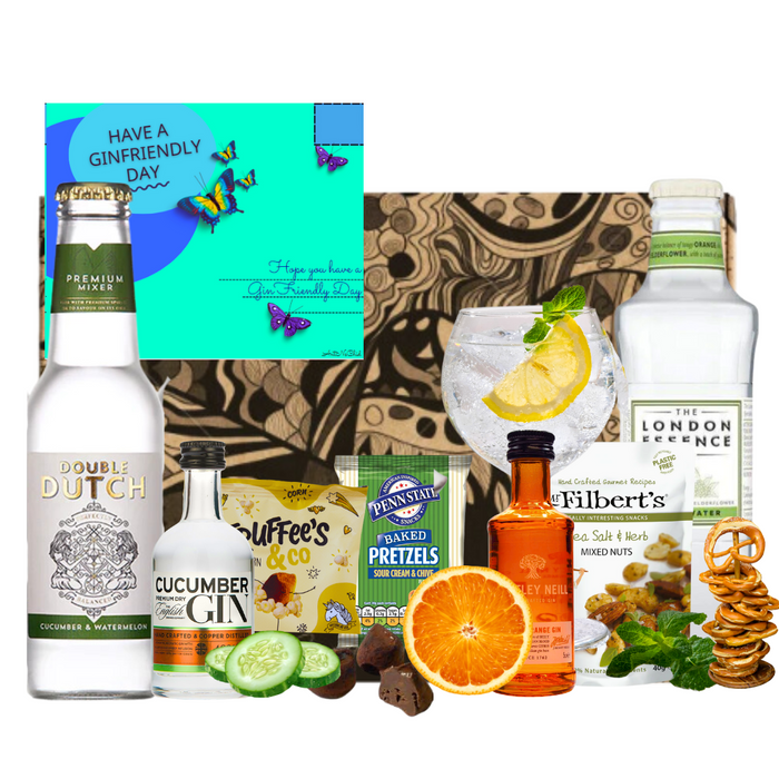 Cucumber Gin Gift Set Hamper