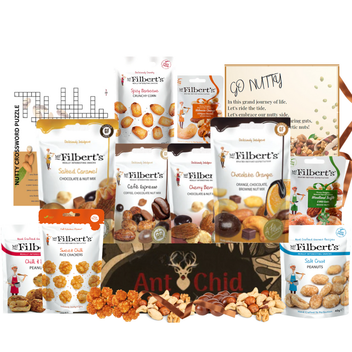 Assorted Gourmet Nuts and Snacks Gift Set Hamper for Nut Lovers