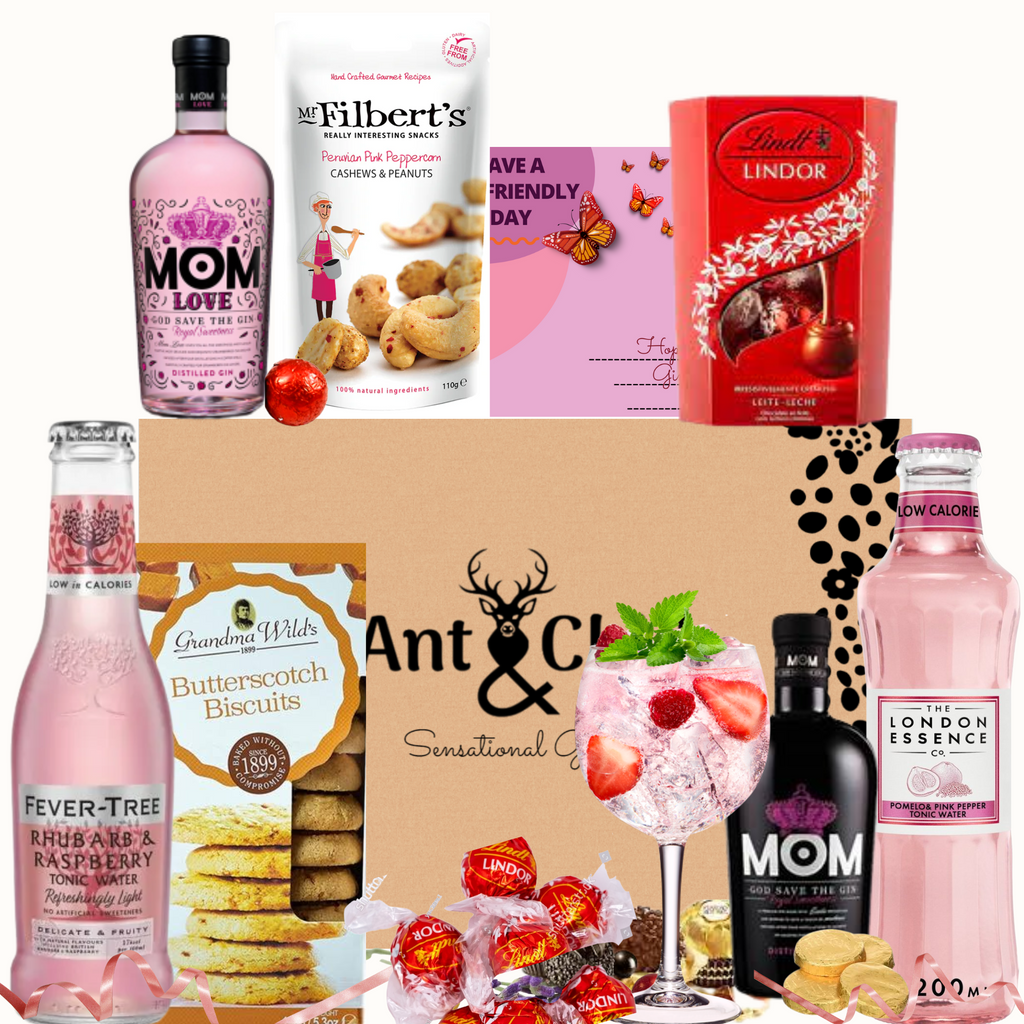 Pink Gin Tasting Gift Set Hamper for Women