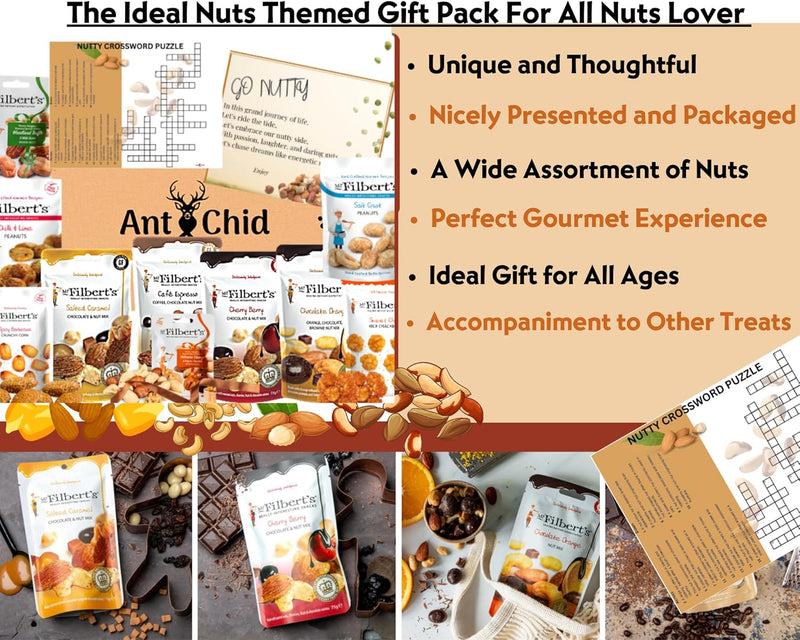 Gourmet Nuts & Snacks Gift Hamper for Nut Lovers