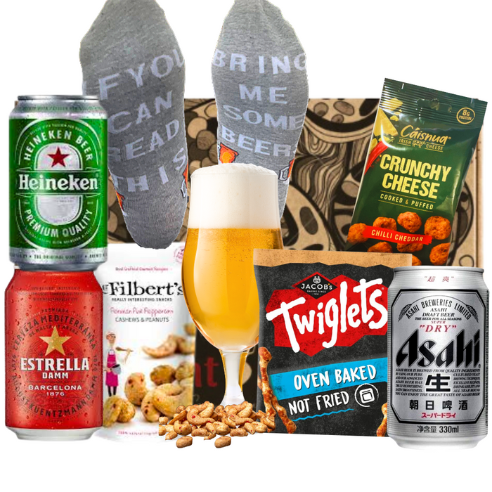 The Assorted Hamper Beer GiftSet Box