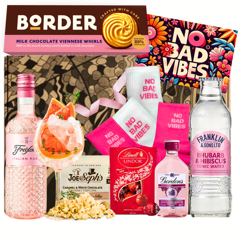Positive Thinking Self-Care Gift Hamper — Mindfulness & Treats