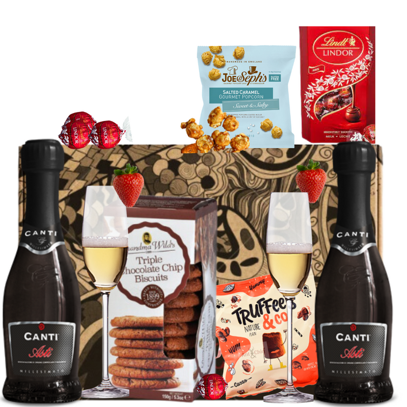 Canti Asti Sparkling Wine & Chocolate Gift Hamper