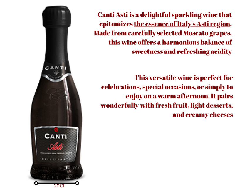 Canti Asti Sparkling Wine & Chocolate Gift Hamper