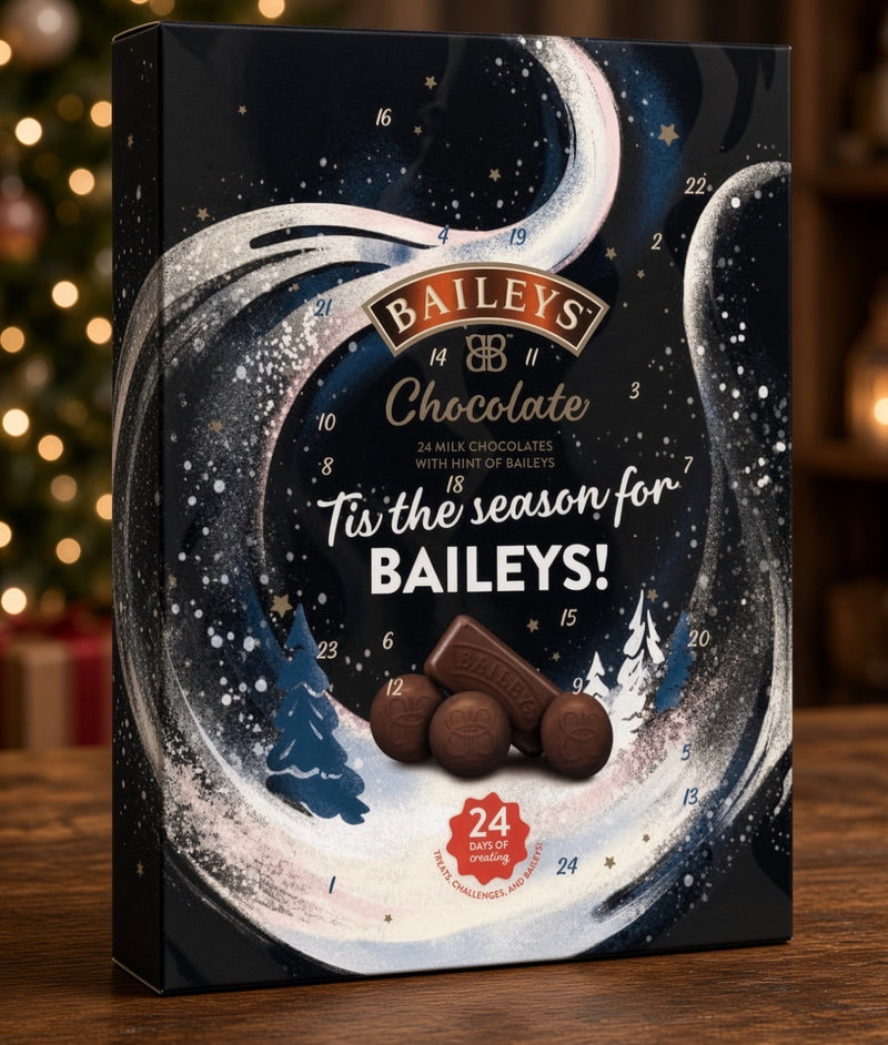 Baileys Chocolate Advent Calendar front view