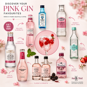 Pink gin hamper flavour and mixer selection guide