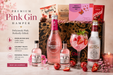 Pink Gin and Tonic Gift Hamper with chocolates and mixers